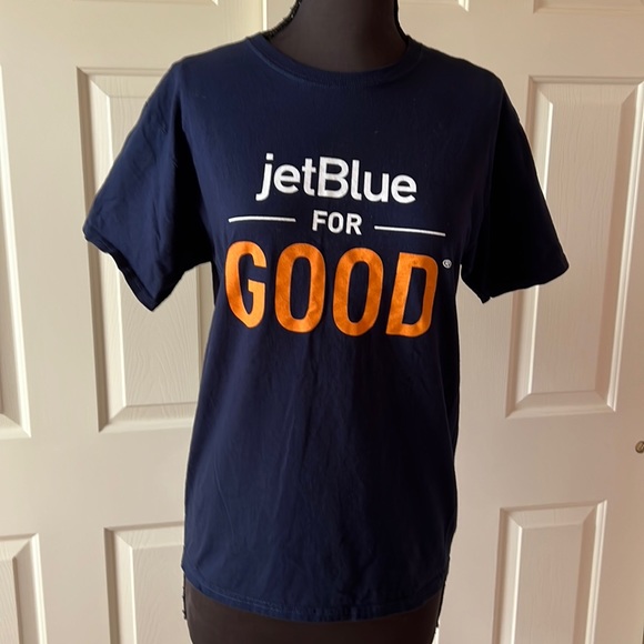 Tops - 2 JetBlue for Good Shirts Size Small